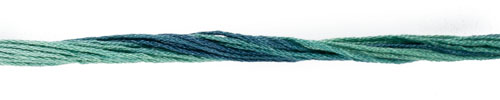 Simply Shaker Overdyed Cotton Floss / 7023 Green Pasture