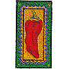 Chili Pepper with Southwestern Border