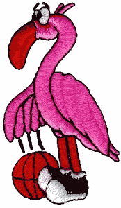 Basketball Flamingo