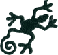 Petroglyph Lizard