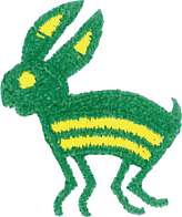 Green Pueblo Rabbit