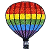 Rainbow Balloon -1