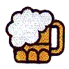 Beer Mug w/Foam