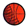 Basketball With Graphic Shadow