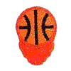Basketball Skull