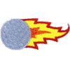 Flaming Golfball
