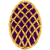 Gold Crossed Egg