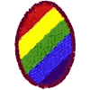 Diagonal Rainbow Egg