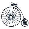 Old Time Big Wheel Bike