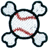 Baseball & Crossbones