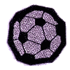 Woodcut Soccer Ball