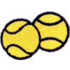 Two Tennis Balls