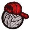 Volleyball With Baseball Cap
