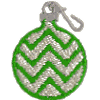 Zig-Zag Stripes Ornament