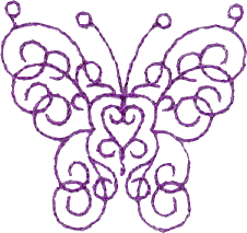 Butterfly-Caligraphy