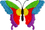 Butterfly - Simple Rainbow