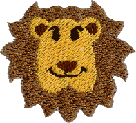 Smiling Lion Head
