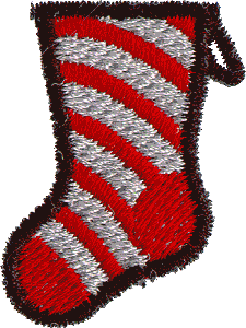 10 - Stocking - Stripes