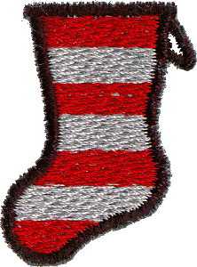 13 - Stocking - Big Stripes