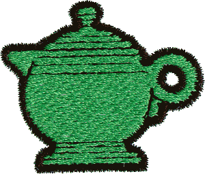 Deco Teapot