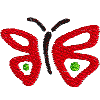 Butterfly - Red Winged