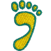 Footprint #1 (2 Color)