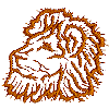 Lion Head Outline 2