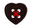 25 Heart button 5