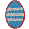 Horizontally Striped Egg