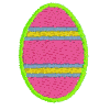 Multi Stripe Egg-Horizontal