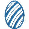 Diag. stripe/thick n thin egg