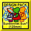 Sunbonnet Sue 1, 125mm