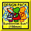 Sunbonnet Sue 1, 150mm