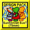 Sunbonnet Sue 1, 75mm