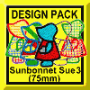 Sunbonnet Sue 3, 75mm
