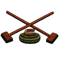 Curling Brooms and Stone