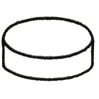 Hockey puck- outline
