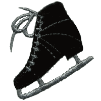 Angled Ice Skate