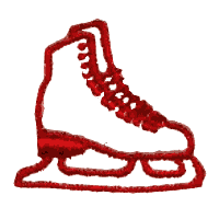 Ice Skate outline