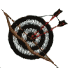Archery Bullseye Tie