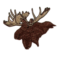Moose Head facing left