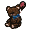 Li'l Teddy Bear with Balloon