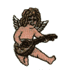 Angel Playing Lute