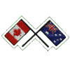 Canadian/Australian Flag