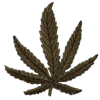 Marijuana Leaf (Larger)