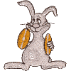 Rabbit with Cymbals