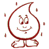 Raindrop Character