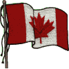 Large Waving Canadian Flag