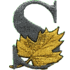 'S' With Maple Leaf