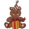 Teddy Bear with Present